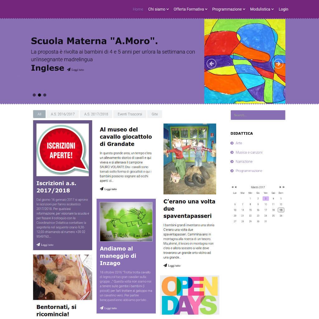 Home Scuola dell' infanzia "A. Moro" Inzago